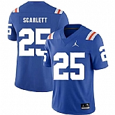 Florida Gators 25 Jordan Scarlett Blue Throwback College Football Jersey Dzhi,baseball caps,new era cap wholesale,wholesale hats